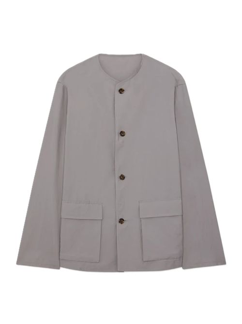 Giacca grigia in cotone misto Lardini | PACELSO70PACA66201910