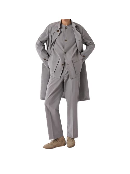 Giacca grigia in cotone misto Lardini | PACELSO70PACA66201910