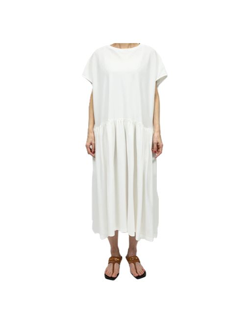 Abito con volant  Ma'ry'ya bianco Ma'ry'ya | YSJ122I1WHITE