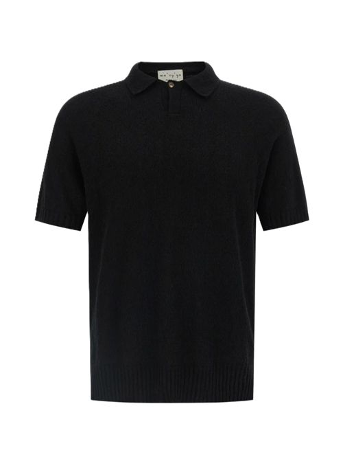 Ma'ry'yaPolo con abbottonatura nero Ma'ry'ya | YSK003D8BLACK