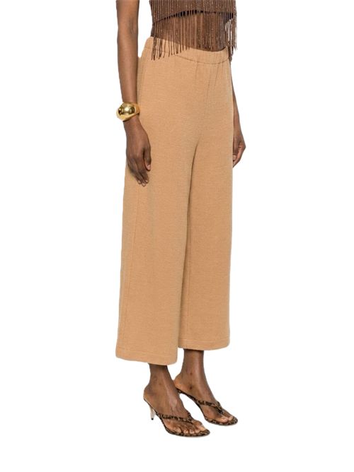 Ma'ry'yapantalone wide-leg cropped Ma'ry'ya | YSK054B8BISCOTTO