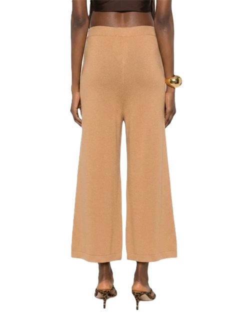 Ma'ry'yapantalone wide-leg cropped Ma'ry'ya | YSK054B8BISCOTTO