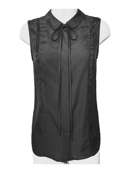 camicia tessuto senza maniche nero N°21 N°21 | G10153079000
