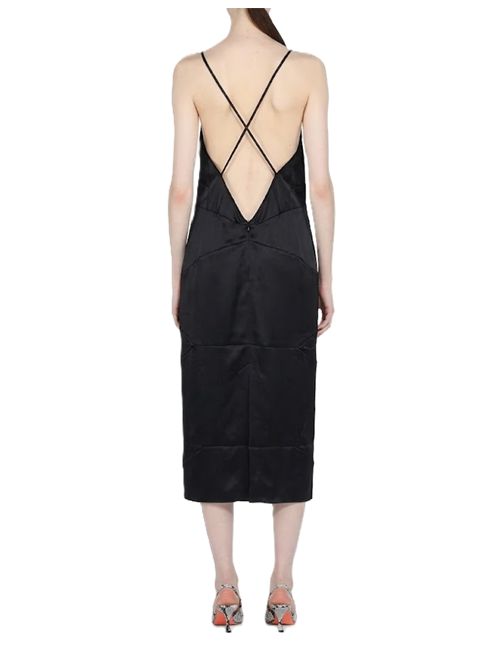 Abito lungo in raso n°21 N°21 | H10259809000