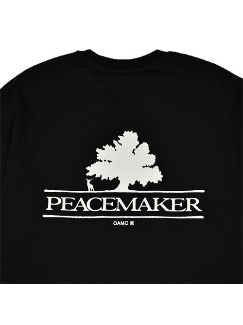 OAMC Peacemaker T-shirt oversize printed nero Oamc | PCM3OT02MJE001099BLACK