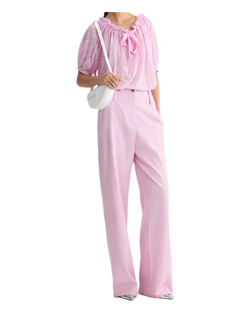 Patoutall-waistband straight trousers Patou | TR0490103459P