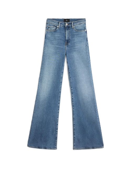 MODERN DOJO in Luxe Vintage Jeans a zampa a vita alta SEVEN Seven | 7U330120U71ZP