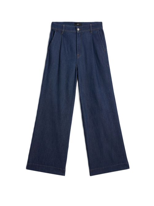 pleated trouser halona Wide Leg Jeans a vita alta Seven Seven | 7UL30R70U71A9