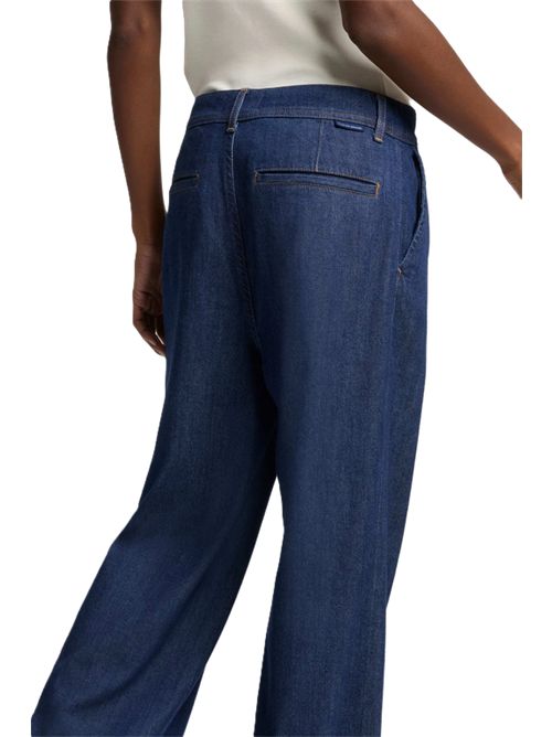 pleated trouser halona Wide Leg Jeans a vita alta Seven Seven | 7UL30R70U71A9