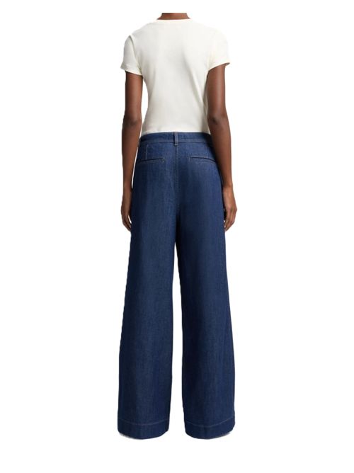 pleated trouser halona Wide Leg Jeans a vita alta Seven Seven | 7UL30R70U71A9