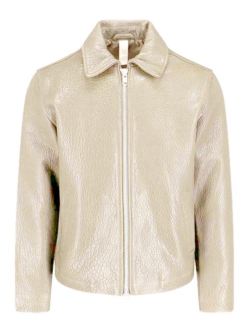 Giacca corta pelle taupe Sunflower Sunflower | 6047TAUPE