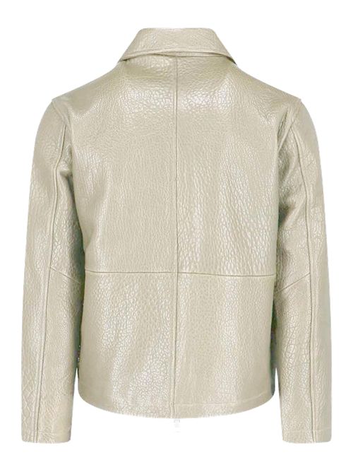 Giacca corta pelle taupe Sunflower Sunflower | 6047TAUPE