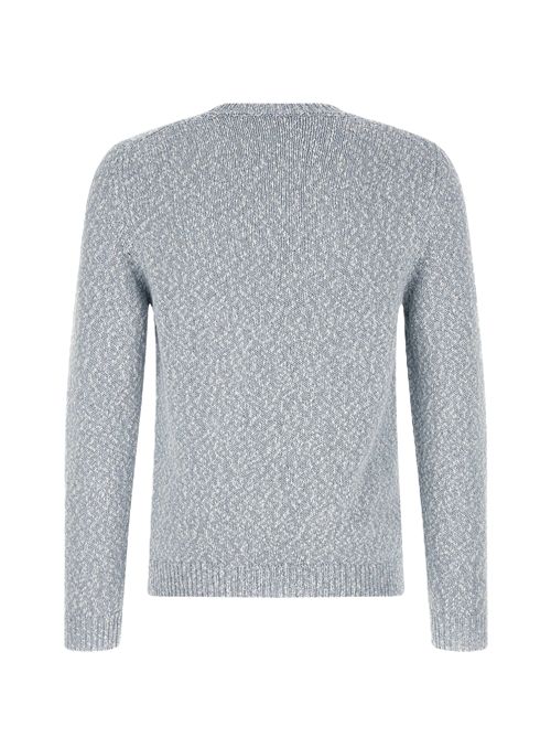 Zanone Maglione bicolore azzurro bianco Zanone | 810234ZQ310Z1078