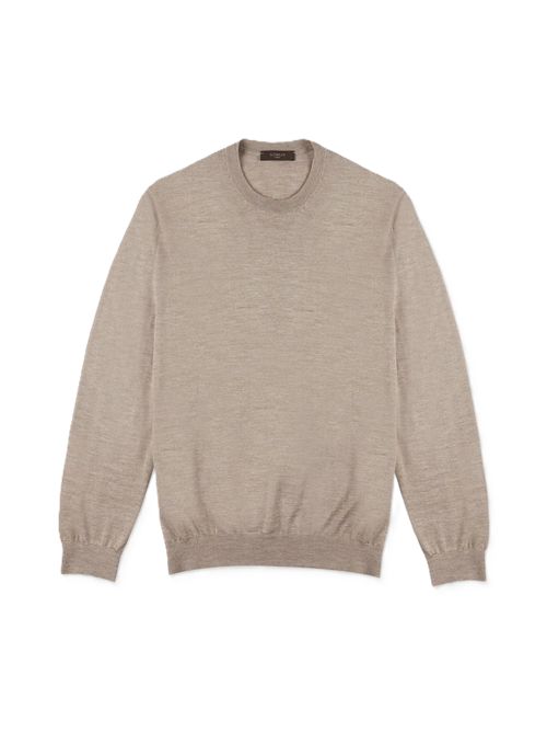 Zanone Girocollo slim fit in cashmere e seta Zanone | 810234ZW206Z4194