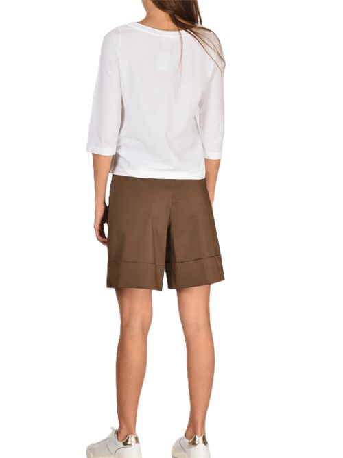 zanone slowearmaglia scollo bianco donna Zanone | 853060ZG480Z0001