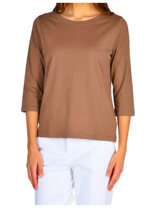 zanone slowearmaglia scollo marroncino donna Zanone | 853060ZG480Z3212